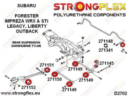 Front & rear anti roll bar bush SPORT