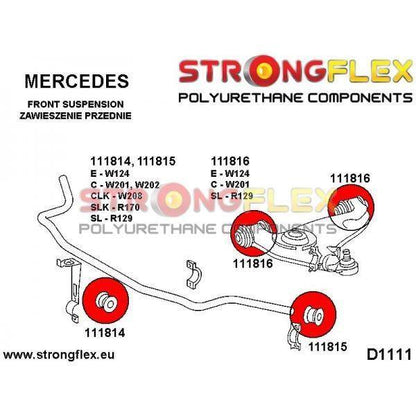 Front anti roll bar - inner bush SPORT