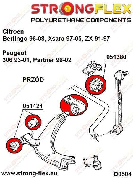 Vordere Stabilisatorlagerung SPORT