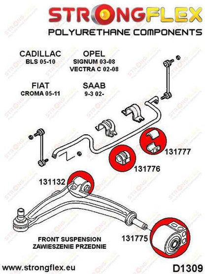 Vordere Stabilisatorlagerung SPORT, 131777A