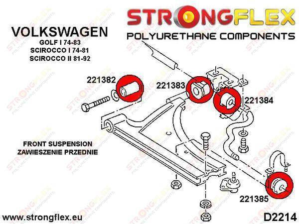 Vorderer Stabilisator-Außenlager SPORT