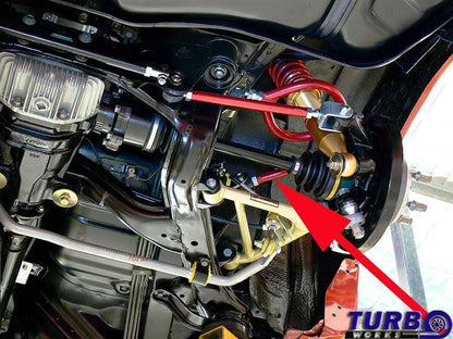 Querlenker Nissan 200SX S13 Hinten Blau TurboWorks
