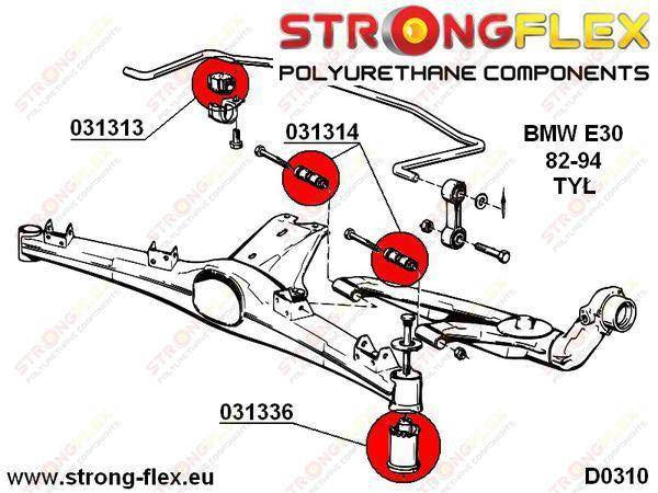 Hintere Stabilisatorlager SPORT