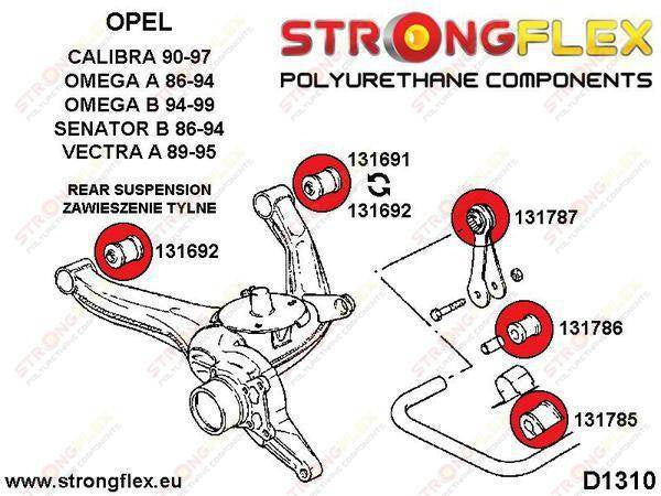 Hinterer Stabilisatorlager SPORT, 131785A