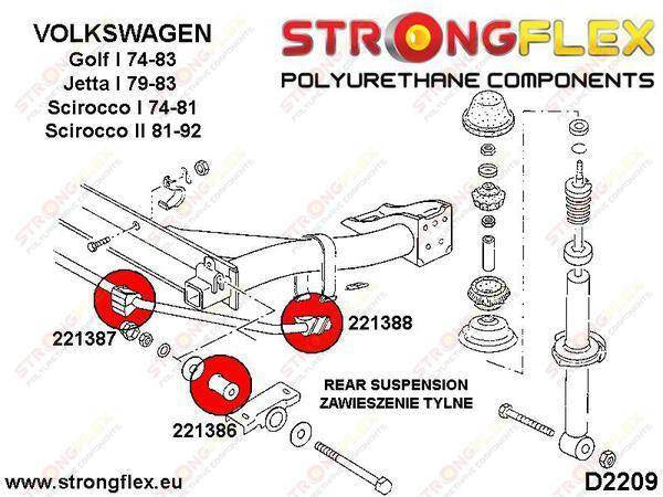 Hintere Stabilisatorlager innere Buchse SPORT