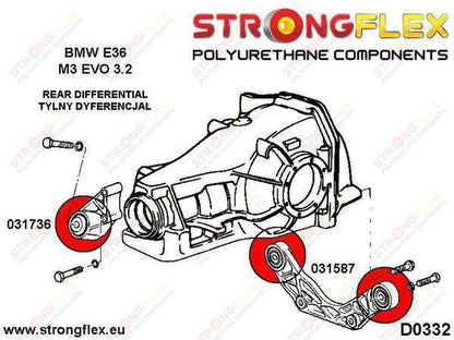 Hinterachs-Differenzialhalter - vorderes Lager E36 M3 EVO SPORT