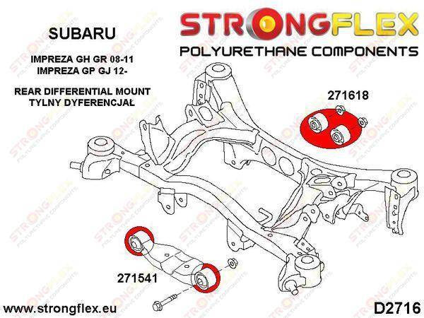 Hinteres Differential-Hinterlager SPORT