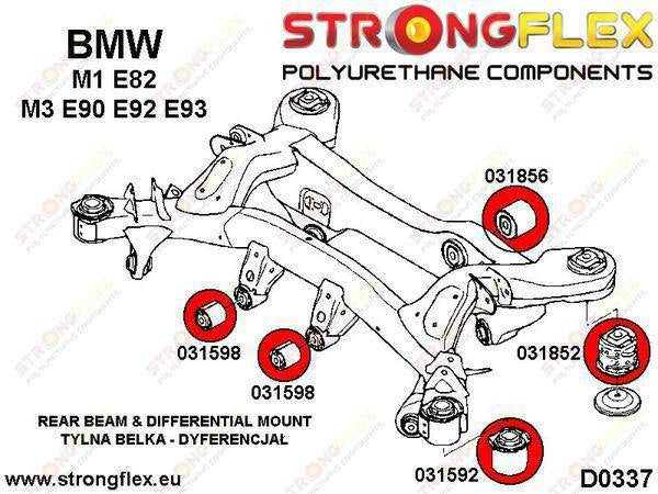 Hinteres Differential-Hinterlager SPORT