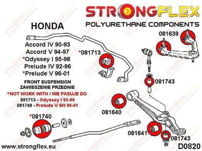 Upper arm bush SPORT