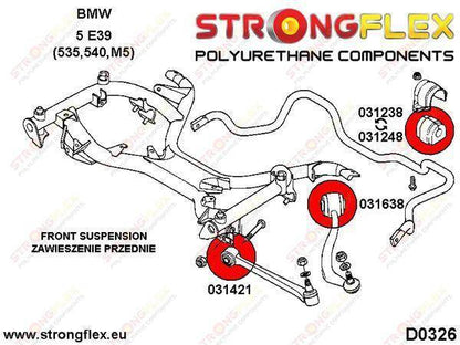 Vordere untere Querlenkerlagerung zum Chassis 66mm SPORT, 031638A