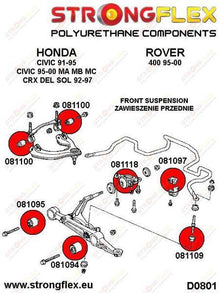 Vorderer unterer Querlenker hinteres Lager SPORT