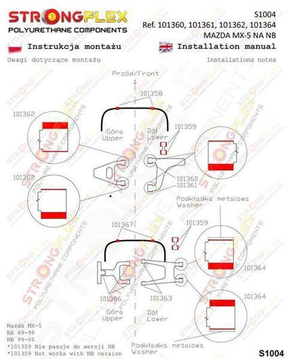 Vorderer oberer Querlenkerbuchse