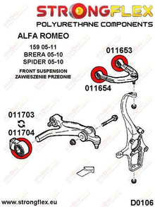 Vorderer oberer Querlenker – hinteres Lager SPORT