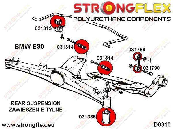 Hintere Stabilisator-Querlenkerbuchse SPORT