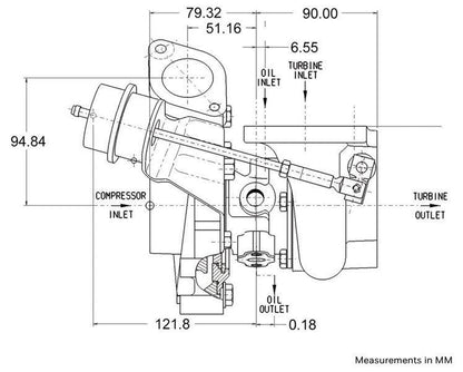 Garrett Turbocharger GT2860R