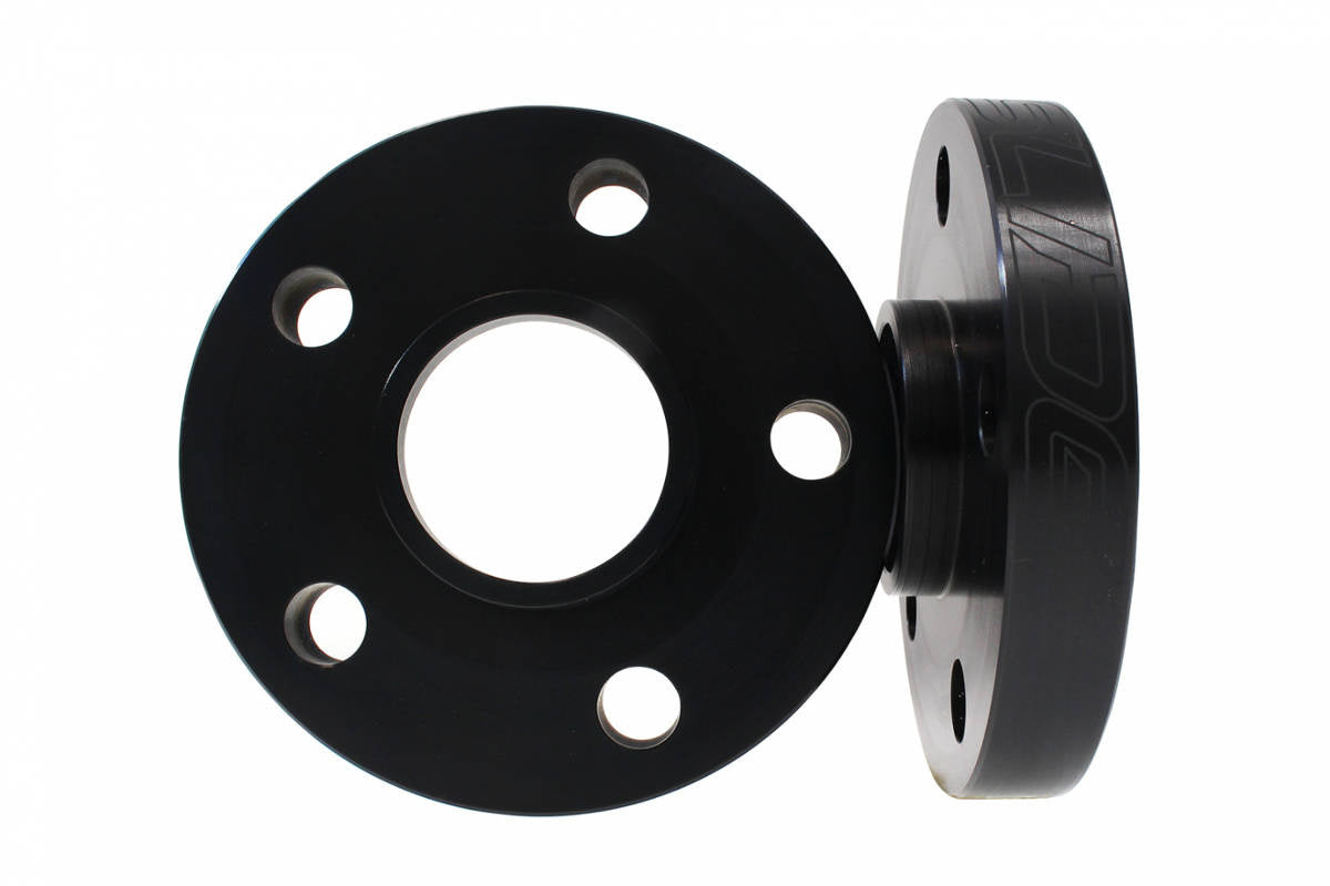 Schwarze Radabstandshalter 25mm 65,1mm 5x110