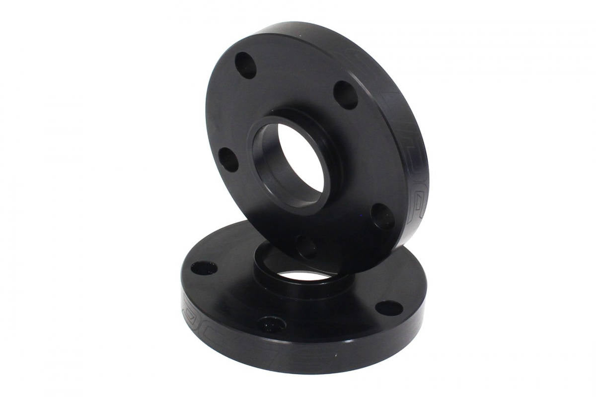 Schwarze Radabstandshalter 25mm 66,1mm 5x114,3