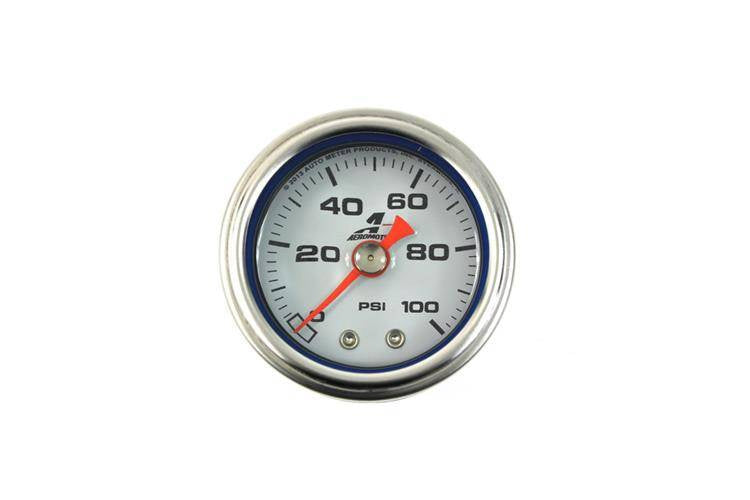 Aeromotive Universal fuel pressure regulator gauge