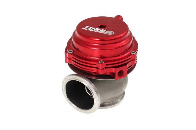 TurboWorks Externes WasteGate 44mm 1,6 Bar V-Band Rot