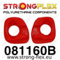 Engine mount inserts front