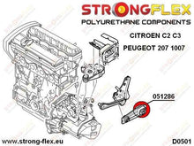 Engine mount rear lower inserts SPORT