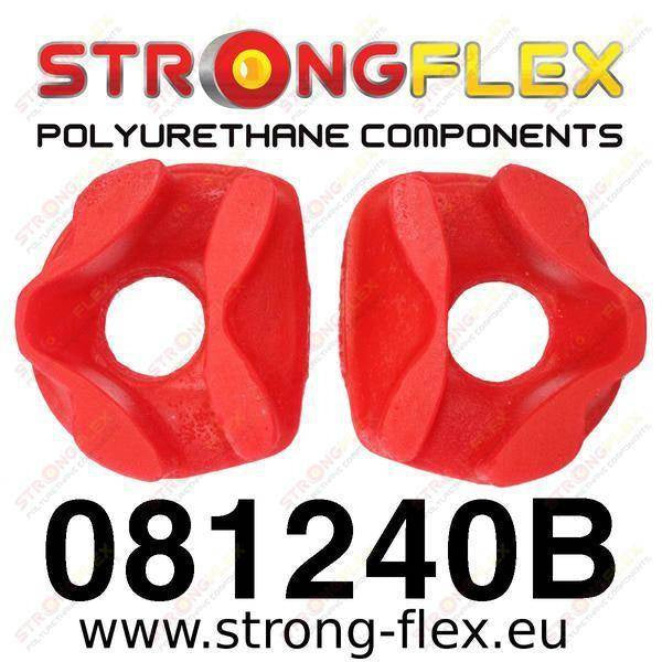 Engine rear mount inserts