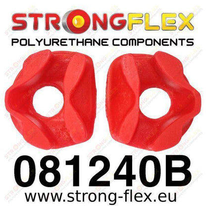 Engine rear mount inserts