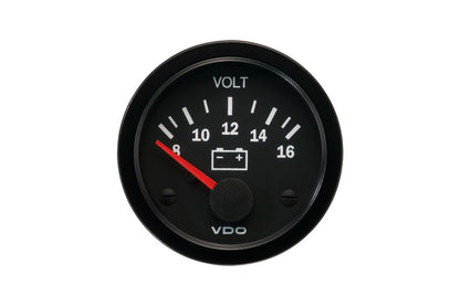 VDO Gauge 52mm - Volt 12V (8-16V)