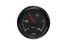 VDO Anzeige 52mm - Turbo -1 bis 1,5 Bar Mechanisch