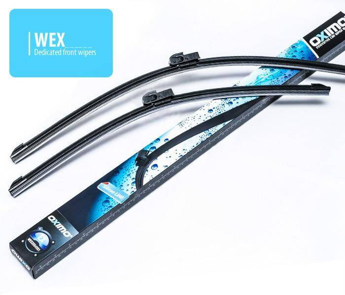 Vorderes Set spezielle Silikon-Wischerblätter BMW 5 E39 Peugeot 607