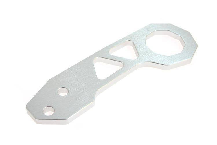 Towing bracket back silver