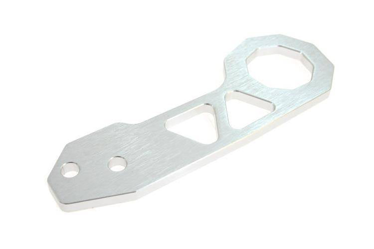 Towing bracket back silver