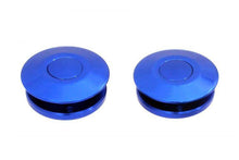 Motorhauben-Sicherungsstifte Mini Quick Blau