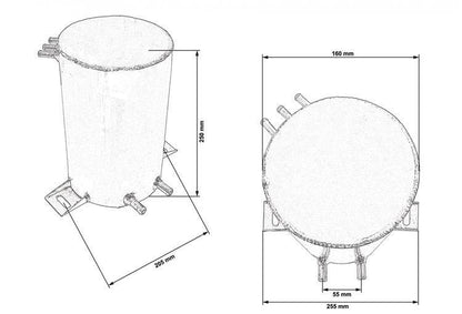 TurboWorks Additional fuel tank 5L