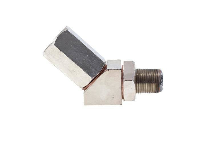 O2-Lambdasonden-Adapter 45° M18x1,5 Aktiv TurboWorks