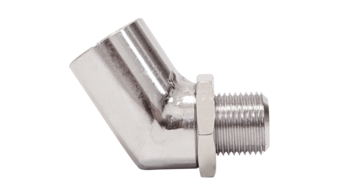 O2-Lambdasonden-Adapter 120° M18x1,5 TurboWorks