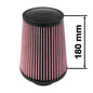 Turboworks Luftfilter H:180 DIA:60-77mm Lila