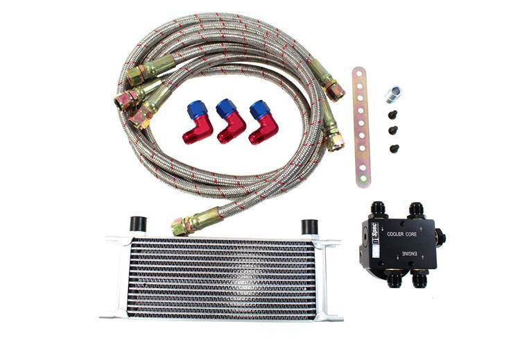 D1Spec Ölkühler-Kit 15 Reihen + Thermostatmodul