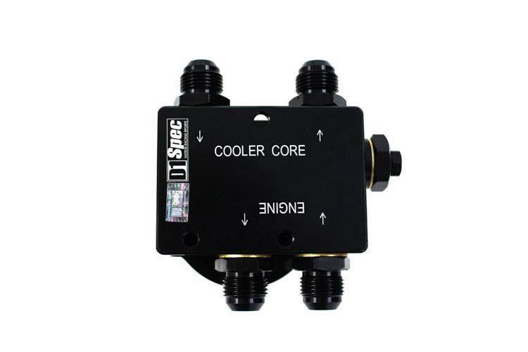 D1Spec Ölkühler-Kit 15 Reihen + Thermostatmodul