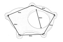 Turbo-Flansch T3 T04E T3/T4 430 5 Bolzen