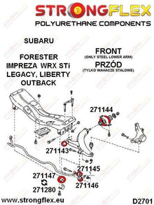 Vorderer Stabilisatorlager-Satz SPORT