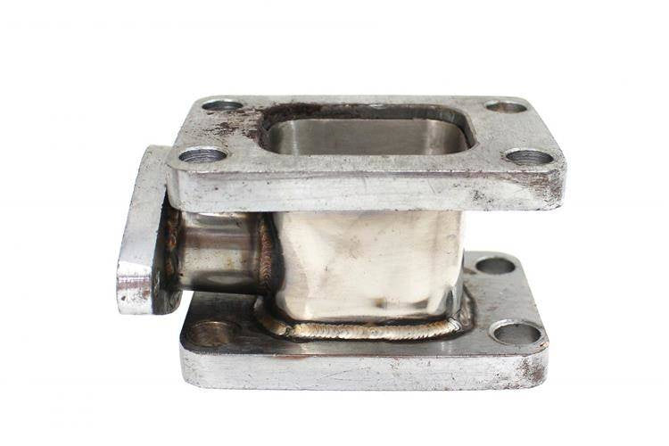 Flange reduction under turbo T3-T3 wastegate 38mm SS