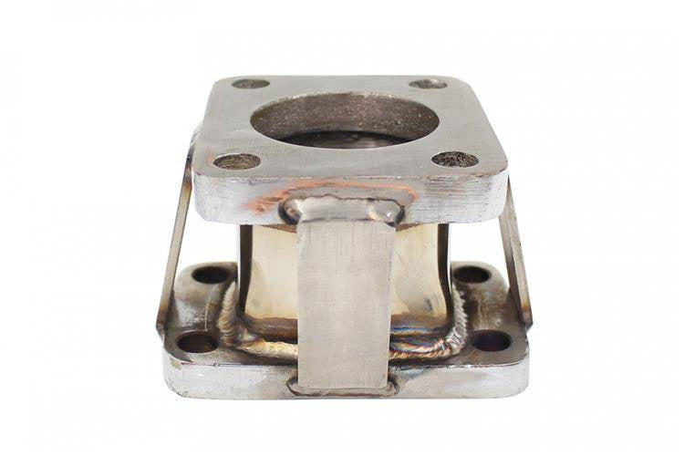 Flange reduction under turbo T3-TD05
