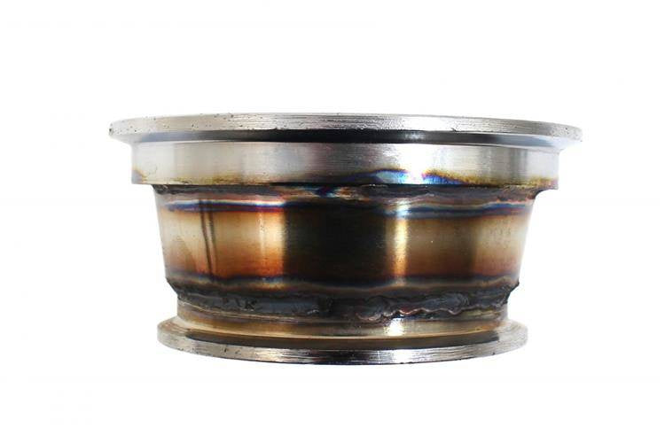 Reduction flange 4" V-Band to 3" V-Band