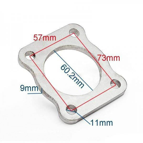 Turboflansch Mitsubishi 4G63T EVO 1-3