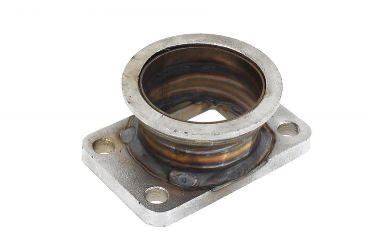 Downpipe T3 2,5" V-Band Edelstahl