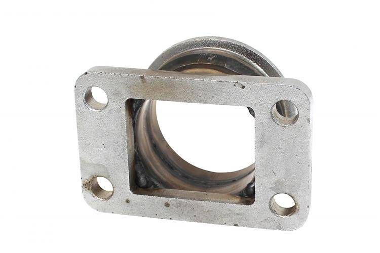 Downpipe T3 2,5" V-Band Edelstahl