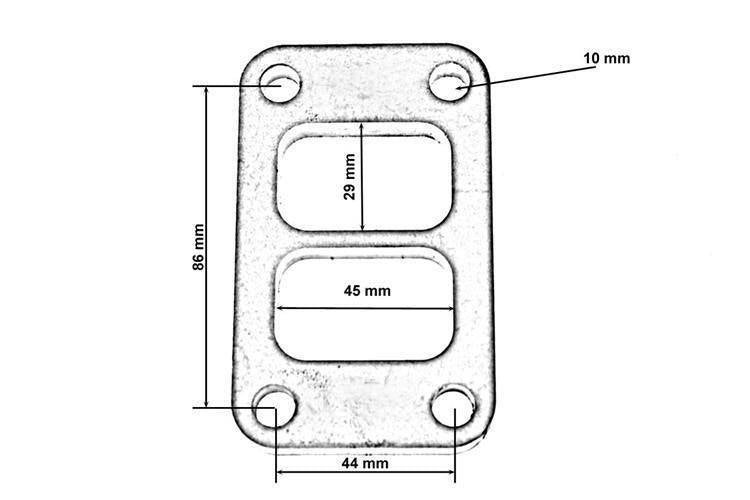 Turbo-Adapter T03 Twin