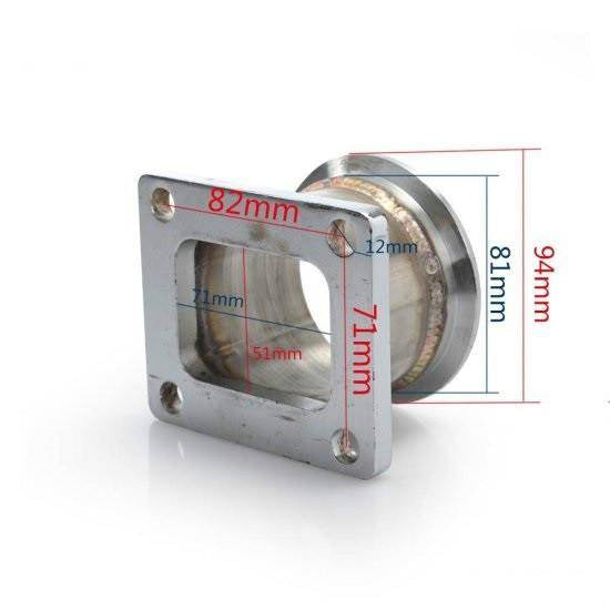Downpipe T4 3" V-Band SS