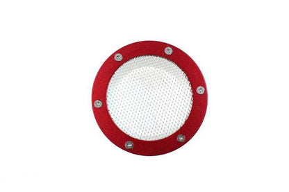 Lufteinlassabdeckung 77mm rot
